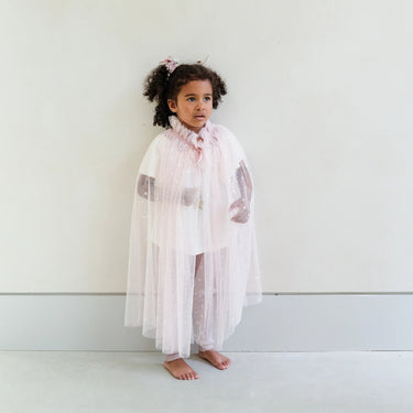 Shimmer Princess Cape Pink